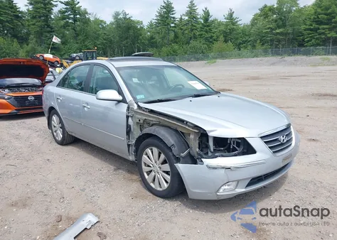 2009 Hyundai Sonata Limited V6 z USA, uszkodzony, nr VIN 5NPEU46F09H552255